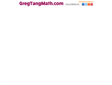 Tablet Screenshot of gregtang.com